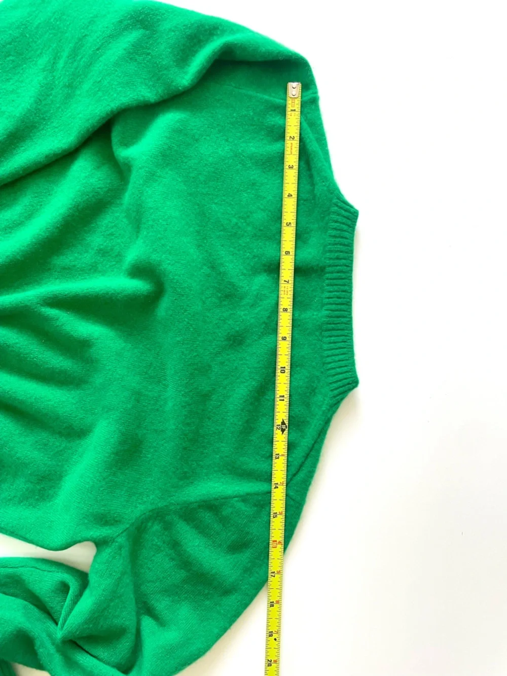 J. Crew Green Crewneck Sweater